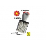 7774 KIJO 6 Digit  Stamp Chop